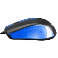 Мышь Oklick 225M (черный/синий) фото 4